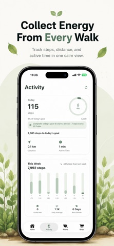 BloomStep: Walk & Grow 宣传截图 4
