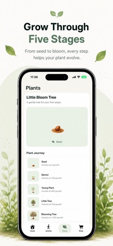 BloomStep: Walk & Grow 宣传截图 5