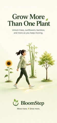 BloomStep: Walk & Grow 宣传截图 6