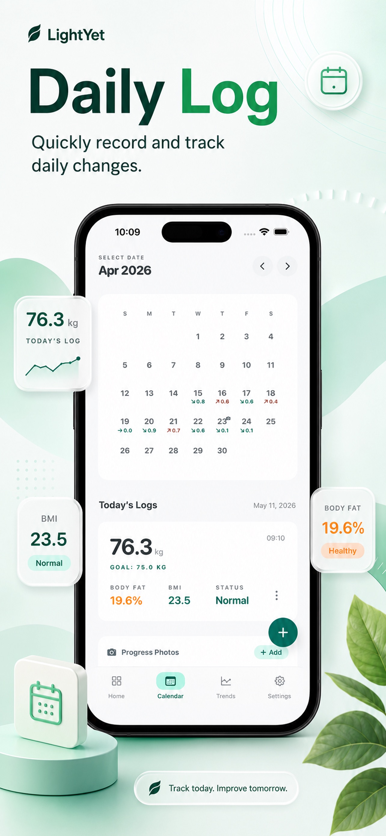 LightYet: Body Fat Tracker 宣传截图 6
