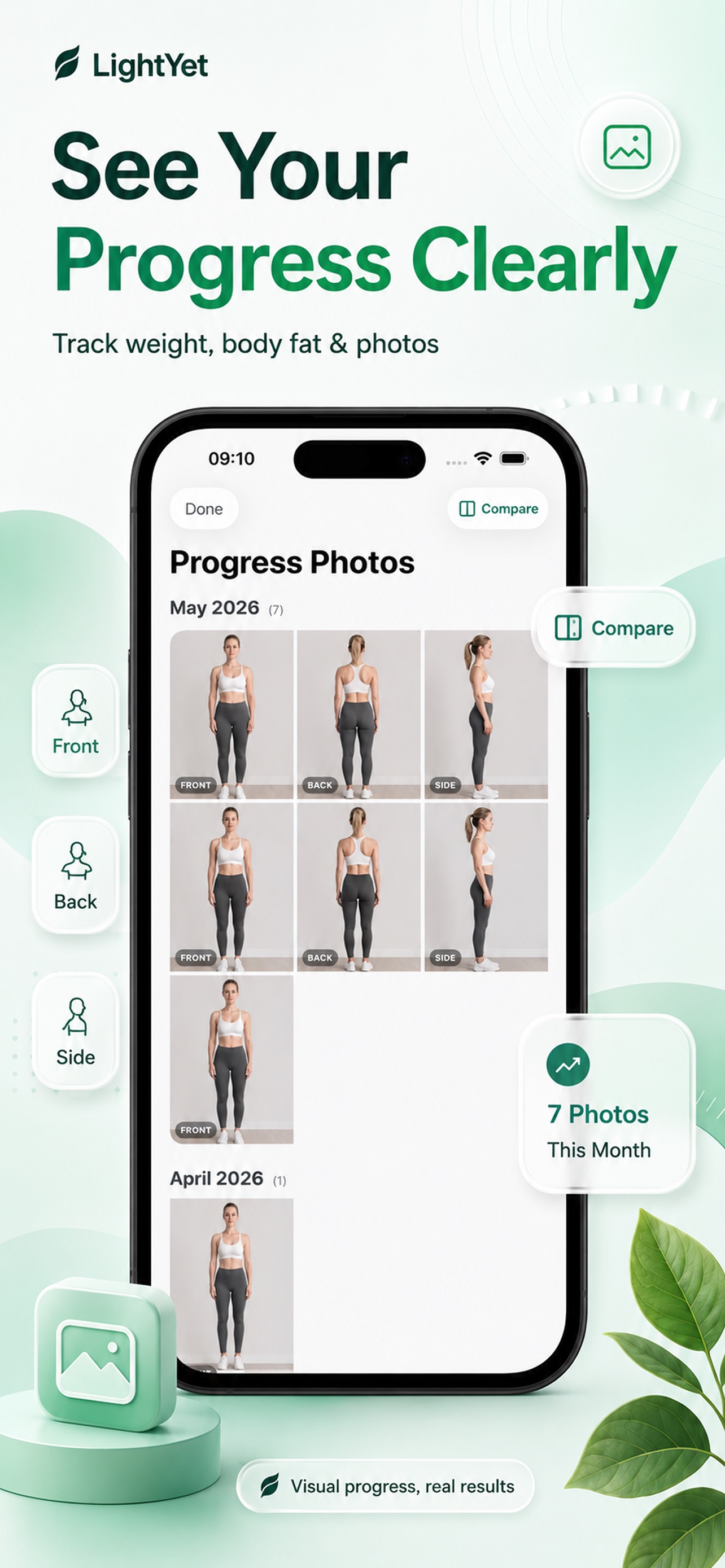 LightYet: Body Fat Tracker 宣传截图 8