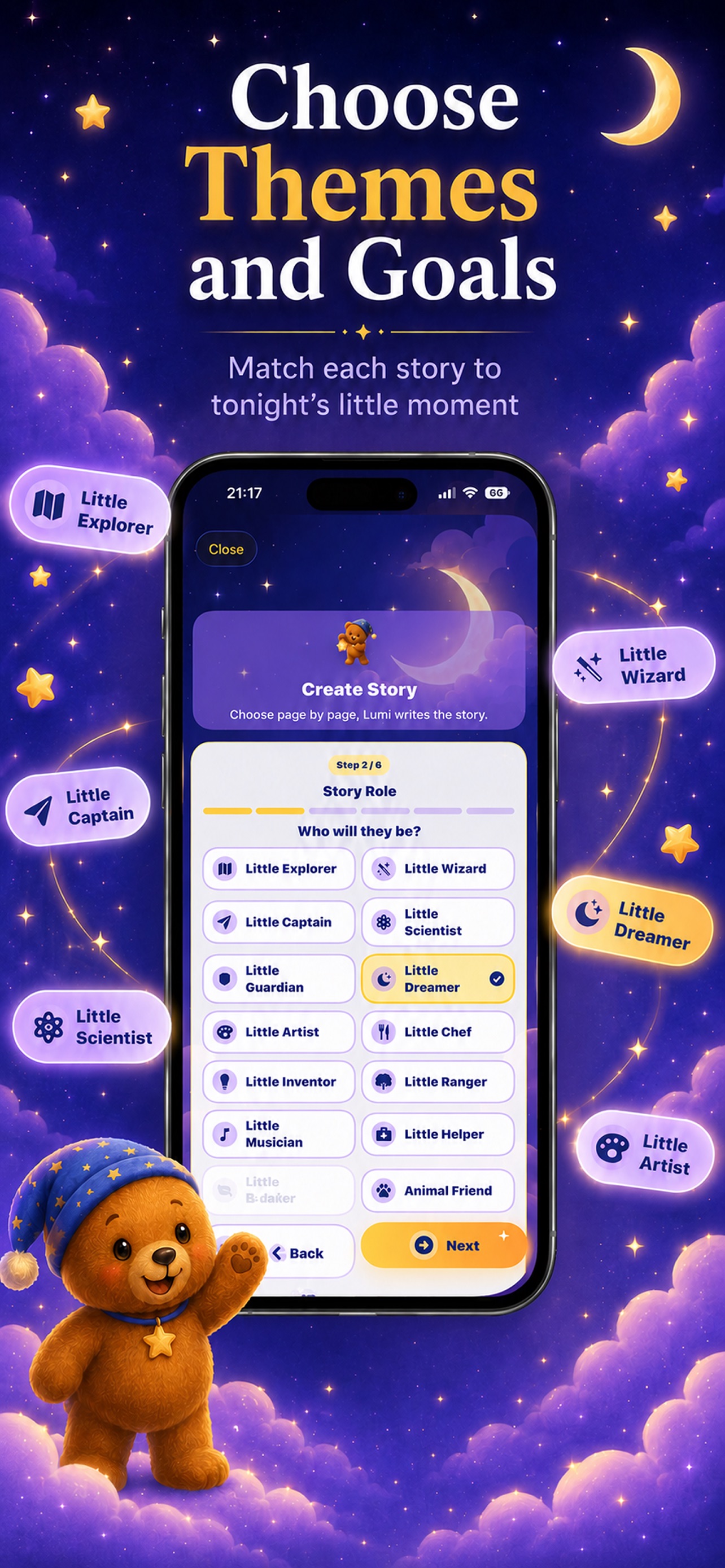 MoonTale: Kids Bedtime Stories 宣传截图 5