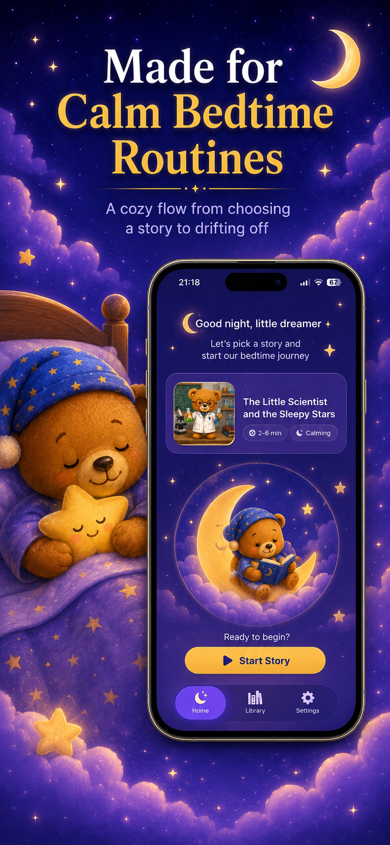 MoonTale: Kids Bedtime Stories 宣传截图 7